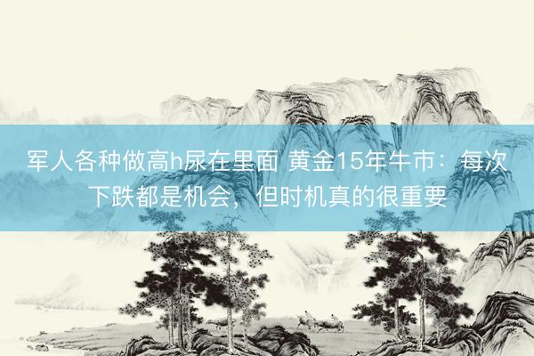 军人各种做高h尿在里面 黄金15年牛市：每次下跌都是机会，但时机真的很重要